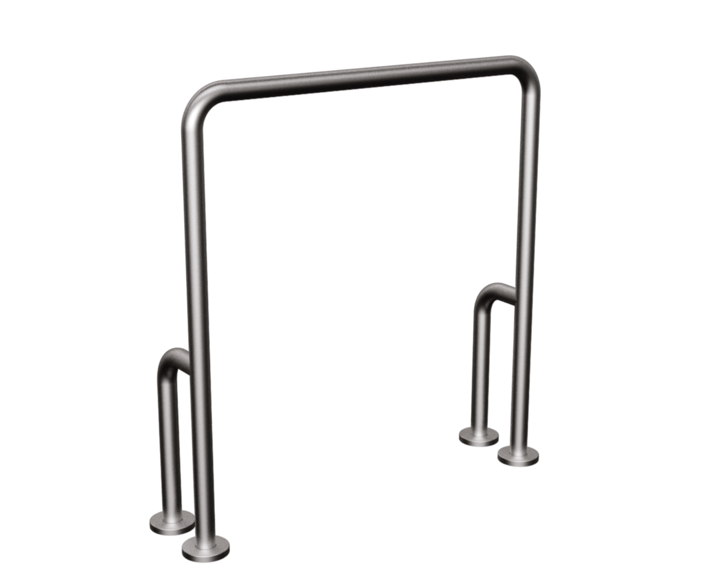 SUPORTE DE APOIO FIXO PARA PISO INOX - Image 2